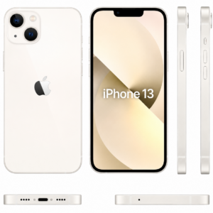 📱 Apple iPhone 13 – 128 Go – Lumière stellaire – Reconditionné – Batterie neuve