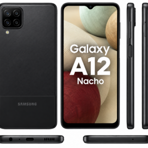Samsung Galaxy A12 Nacho – 64 Go – Noir – Grade A – Reconditionné