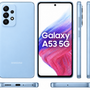 Samsung Galaxy A53 5G – 256 Go – Dual SIM – Bleu – Reconditionné – Grade B – Batterie 100%